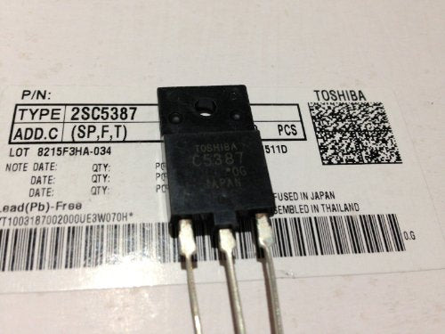 2SC5387 Silicon NPN Triple Diffused Transistor C5387 Toshiba