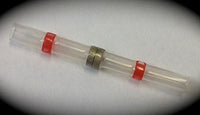 HISBC22 Pack of 5 HEAT SHRINK INSULATED SOLDER BUTT CONNECTOR 22-18AWG WATERPROOF INTERNAL FLUXED SOLDER RING