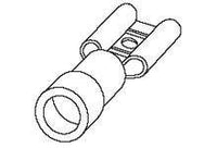 19017-0001 Terminals QUICK DISCONNECT 22-18 AWG (100 pieces)