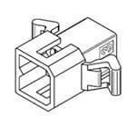 Pin & Socket Connectors 4 CIRCUIT PLUG (10 pieces)