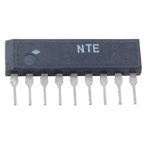 NTE Electronics NTE1529 Integrated Circuit Dual Operational Amplifier, 9 Pin SIP Case, 18V Supply Voltage