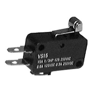 Miniature Snap Action Momentary Switch w/ Short Roller Lever - SPDT : 30-2080