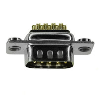 171-009-102-011 NorComp DE9 Male D-SUB Solder Type Connector w/Integral 4-40 Clinch Nut Board Side Priced per Each Non-RoHS