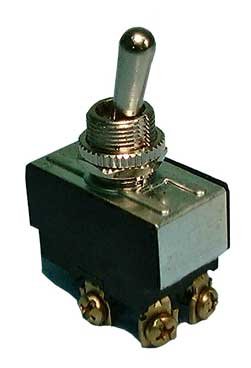 30-312 Toggle, DPST 20A @125V, On-Off
