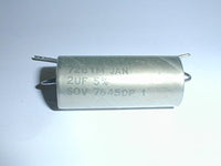 M83421/01-7281M 2uf 50V 5% Hermetically-Sealed Axial-Lead Metalized-Polycarbonate Capacitors to Military Specification MIL-C 83421/01