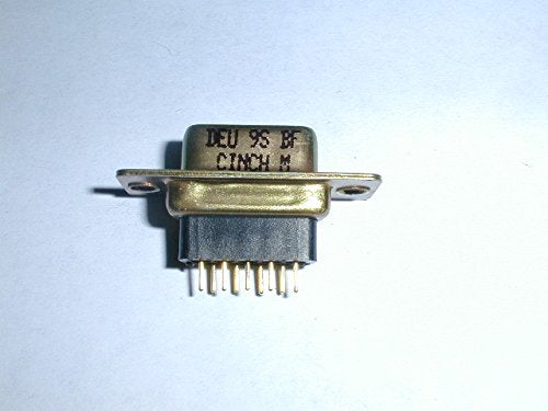 Cinch DEU9SBF 9 Pin Female D-Sub Connector Dip Solder (5 pack)