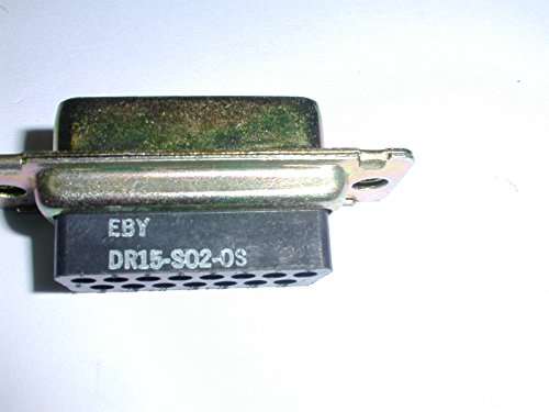 DR15-S02-0S D-SUB 15 PIN FEMALE CRIMP TERMINAL CONNECTOR ( 1 EACH)