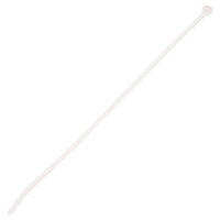 Panduit PLT2I-C Pan-Ty Cable Tie, Nylon 6.6, Intermediate Cross Section, Curved Tip, Plenum-Rated, 40lbs Min Tensile Strength, 2" Max Bundle Diameter, .045" Thickness, .142" Width, 8" Length (Pack of 100)