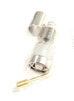 122393-RP AMPHENOL Connector TNC Plug (Reverse Polarity Female Center Gold PIN) (1PC) Crimp Type FITS RG8 / LMR400