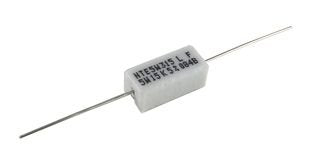 NTE ELECTRONICS 10W010 RESISTOR, WIREWOUND, 10 OHM, 10W, 5% (1 piece)