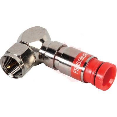 ICM Corp FSNS59URA Universal inch F inch connector 75 ohms red band