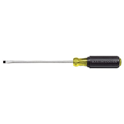 Klein Tools 607-3 Mini Flathead Screwdriver with 3/32-Inch Cabinet Tip, 3-Inch Round Shank and Cushion-Grip Handle
