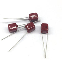 ECQ-V1H105JL Film Capacitors 1uf 50V +/- 5% Tolerance Radial Leads (4 pieces)