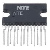 NTE1802 INTEGRATED CIRCUIT 24W BTL(12W PER CHANNEL) STEREO POWER AMP FOR CAR RADIO 13-LEAD SIP