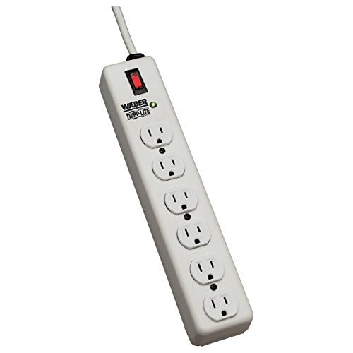 Tripp Lite DG115-SI Waber-by-Tripp Lite - Surge suppressor - AC 120 V - 1.8 kW - 6 output connector(s)