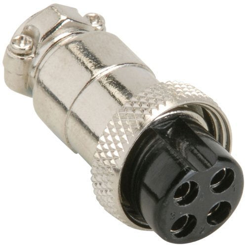 61-604 CB Mic Plug 4 Pin Female