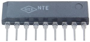 NTE1829 INTEGRATED CIRCUIT QUAD TRANSISTOR ARRAY 5K OHM 9-LEAD SIP